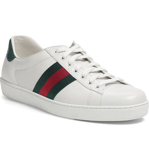 gucci new ace logo sneakers|gucci new ace sneaker men.